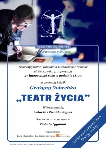 Teatr Stygmator: wieczór poetycki z Grażyną Dobreńko